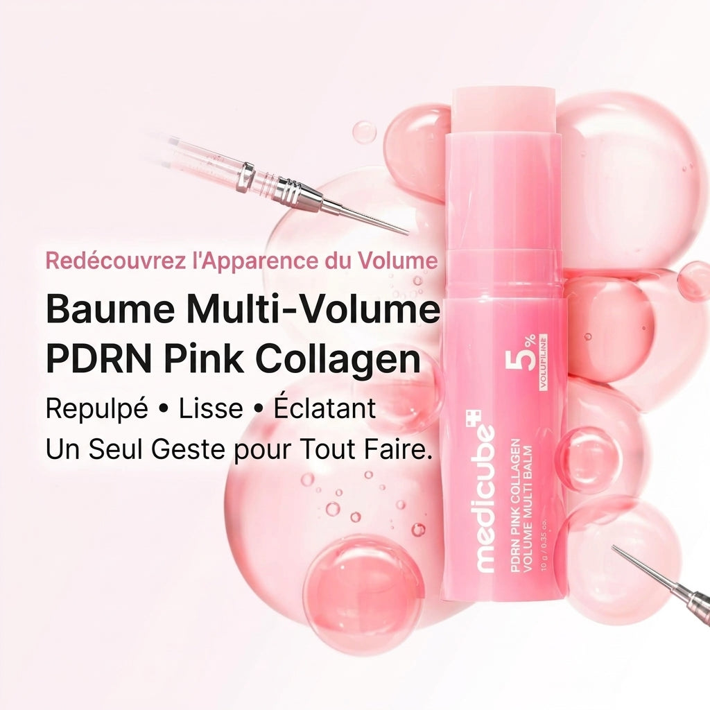 Médicube Stick Baume Multi Volume PDRN Pink Collagène Visage & Corps