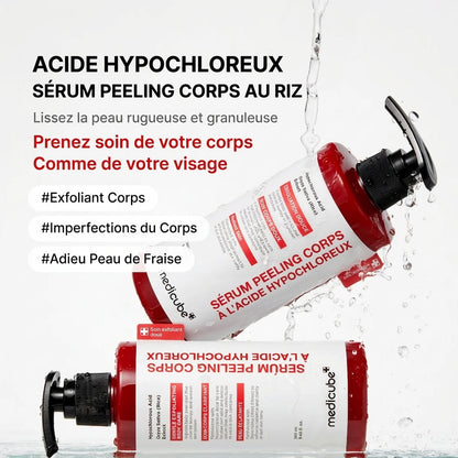 Sérum Peeling Éclat au Riz Médicube — (Visage, Corps & Duo)